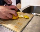 シーバスのアクアパッツァ(川村飯店)作り方2写真
