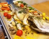 シーバスのアクアパッツァ(川村飯店)作り方9写真