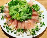 冷製メニュー♪爽やか香る山芋の生ハム巻き作り方3写真