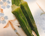 おくらを冷凍！？新感覚野菜スティック作り方3写真