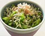 大根の葉っぱとしらす　御馳走丼作り方6写真