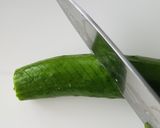 きゅうりの1本漬けのかっぱ巻き作り方1写真