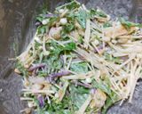 水菜と小エビのチヂミ作り方3写真
