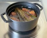 煮込んで柔らかな【角煮（甘醤油）】作り方4写真
