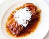 煮込んで柔らかな【角煮（甘醤油）】作り方5写真