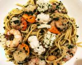 海鮮　マリナーラ　パスタ作り方9写真