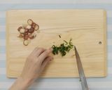 なすとオクラの冷やし味噌汁作り方4写真