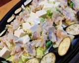 ホットプレートで、豚蒸ししゃぶ作り方4写真