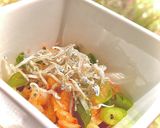 タロの弁当14チキンカレーとじゃこキムチ作り方1写真