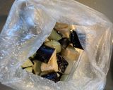 カリじゅわ茄子厚揚げのおろし雲がけ作り方3写真