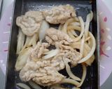糖尿食豚のしょうが焼き作り方2写真