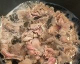 豚肉としろ菜の甘辛煮作り方2写真