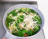 たっぷり野菜のビビンバ丼作り方2写真