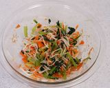 たっぷり野菜のビビンバ丼作り方3写真