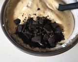 材料4つ♡クッキー＆クリームアイス作り方9写真