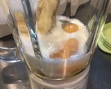 簡単　バナナみるくとオレオのアイス作り方3写真