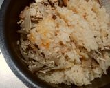 冷凍素材で炊き込みご飯作り方5写真
