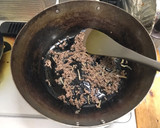 大根の皮と牛ひき肉のしぐれ煮作り方2写真
