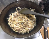 大根の皮と牛ひき肉のしぐれ煮作り方3写真