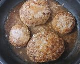 豆腐ハンバーグ♡おろし玉ねぎのソース作り方7写真