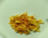 キーマカレー残り☆簡単アレンジ春巻き作り方3写真