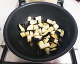 茄子のピリ辛肉味噌丼作り方3写真