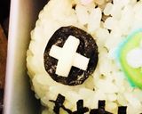 簡単 アニメ スティッチ 弁当 キャラ弁作り方4写真