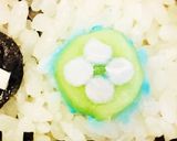 簡単 アニメ スティッチ 弁当 キャラ弁作り方5写真