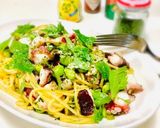 タコと枝豆のジェノベーゼ395kcal作り方4写真