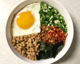 効果音で作るコリアン納豆ごはん作り方7写真