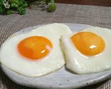 かわいい目玉焼き♡コーンでおひさま★作り方2写真