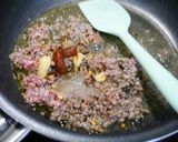 簡単！坦々麺餡☆かた焼そば作り方2写真