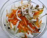 簡単！坦々麺餡☆かた焼そば作り方1写真