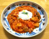 食材を入れるだけ◎生米トマトリゾット作り方5写真