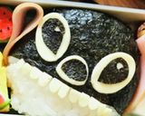 簡単 アニメ スティッチ 弁当 キャラ弁作り方11写真