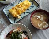 青じそと塩鮭の混ぜご飯作り方2写真