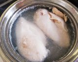 ピリッとワサビ♪和風のしっとり棒々鶏♪作り方3写真