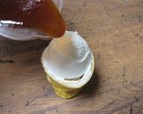 アイスにとろ～りしょうゆ♪♪作り方3写真