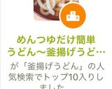 〜簡単釜揚げうどん風〜作り方2写真