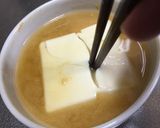 最短、お鍋不要、豆腐のお味噌汁作り方5写真