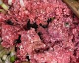 春雨パリパリ豚ひき蓮根カリカリレタス巻き作り方2写真