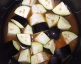 100%押し麦の麦味噌なす麦飯作り方8写真