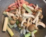 簡単！ベーコンと野菜のガーリック炒め作り方4写真