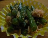 簡単お弁当のおかず　緑のおかず作り方19写真