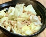 キャベツと豚肉の塩胡椒レモン炒め作り方8写真