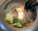 鶏肉と長ネギのガリバタ醤油♪作り方6写真