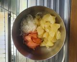 スモークサーモン&グレープフルーツサラダ作り方3写真
