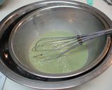 ＊濃厚＊抹茶のブラマンジェ＊作り方4写真
