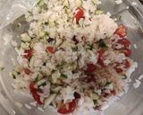 夏野菜とたこの冷製ピラフ作り方4写真