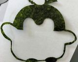 前日準備のキャラ弁!海苔切りでキャラ作り作り方7写真